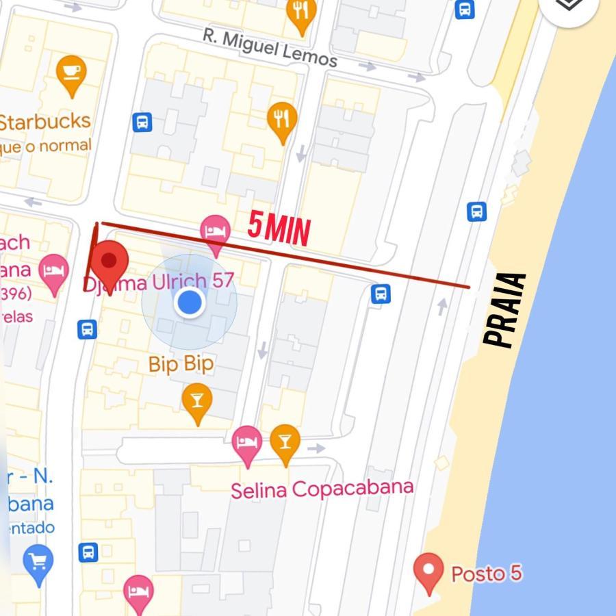 Lindo Apartamento Mobiliado, Uma Quadra Da Praia! Rio de Janeiro Exterior foto